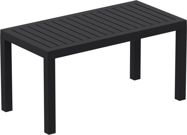 TPFGarden Lounge Tisch Ocra in Schwarz, rechteckig und modern - Bild 1