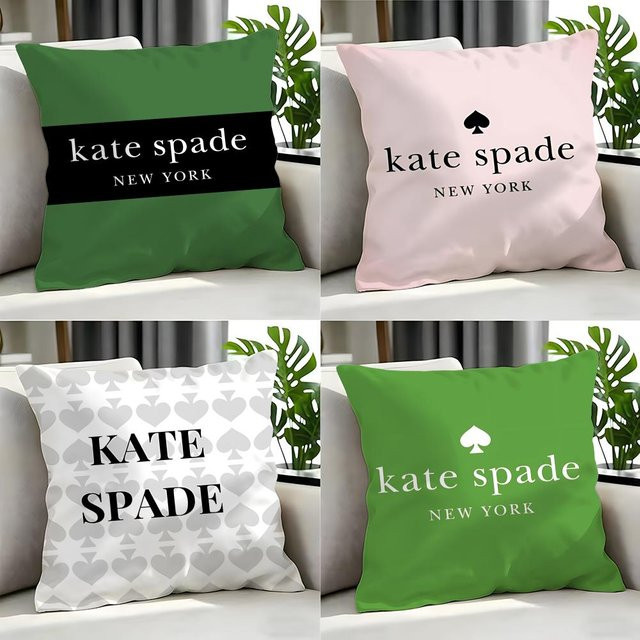 Kate Spade New York Kissenbezug-Set, 4-teilig, Weiß, B/B/B: 50 x 50 cm, 45 x 45 cm, 40 x 40 cm, 40 x 40 cm - Bild 1