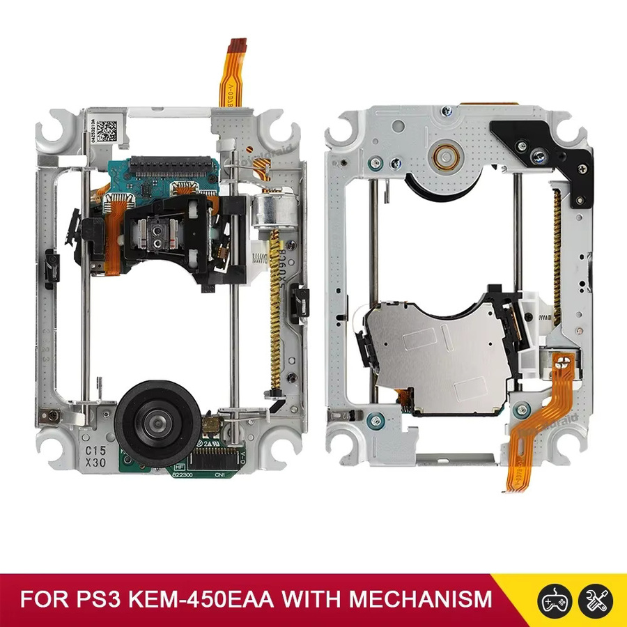 Hayoumon Ersatz-Laserlinse KEM-450EAA mit Deck für PS3 Slim Konsolen in Silber - Bild 1