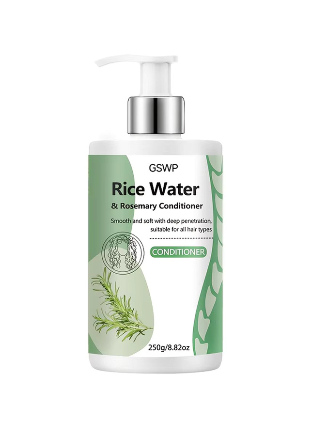 GSWP Rice Water & Rosemary Conditioner, 500 g, für trockenes und strapaziertes Haar - Bild 7