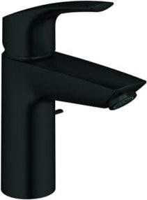 Grohe Eurosmart Waschtisch-Einhebelmischer in Mattschwarz mit Pop-up-Abfluss und Wassersparfunktion - Bild 1