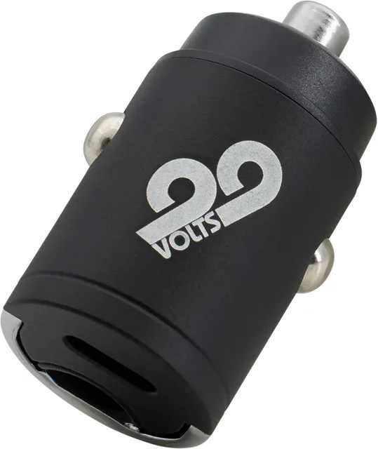 99VOLTS Autoladegerät mit USB-C Anschluss, 20W, Schwarz - Bild 1