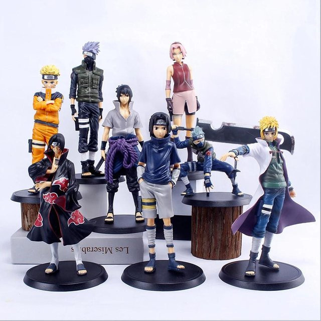 Fashnics Naruto Shippuden Action-Charakter Set Modell Kinderspielzeug 14+y - Bild 1