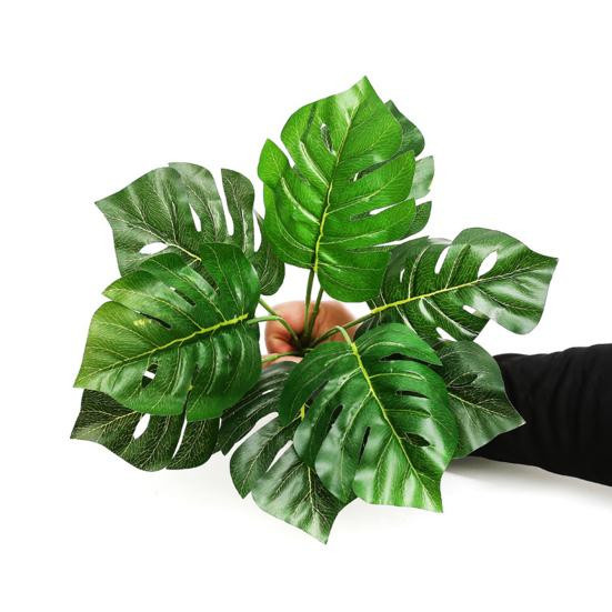 Künstliche Monstera-Pflanze Wangmingyuan in Grün als Tischdeko für dein Wohnzimmer oder Homeoffice - Bild 6
