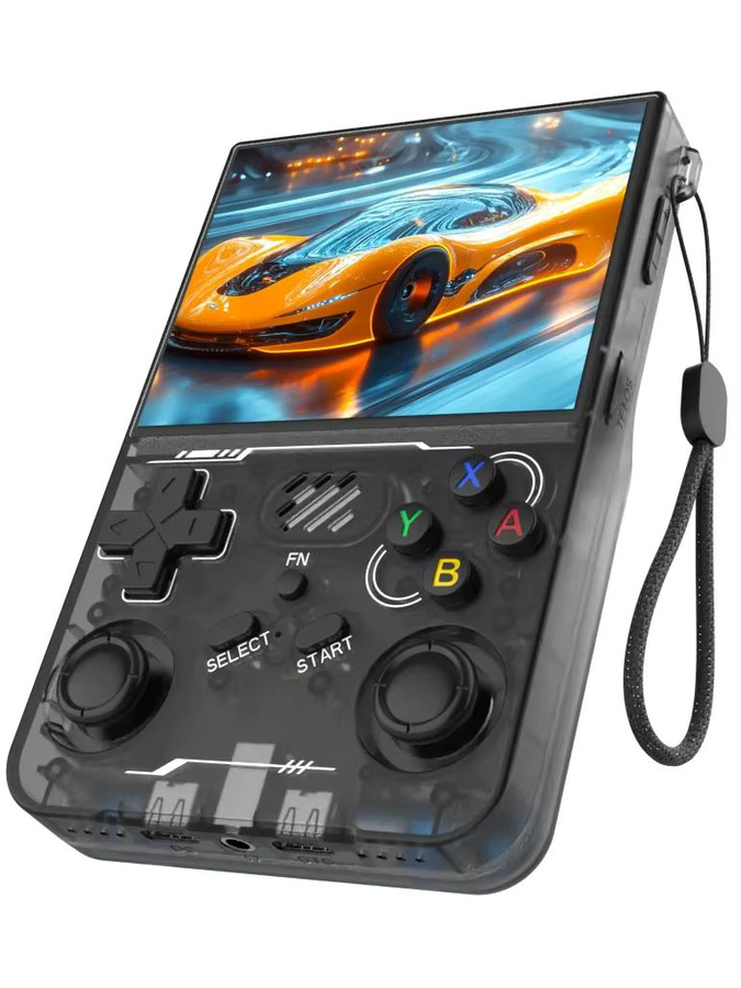 BOYHOM R36XX Handheld-Spielkonsole mit Wi-Fi, 3,5-Zoll-Bildschirm und über 15000 Retro-Spielen in Purple - Bild 5