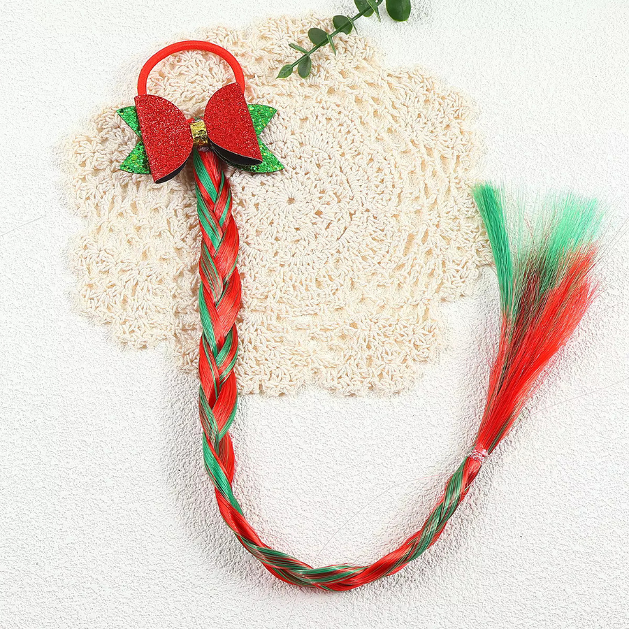 Pferdeschwanz, bunter dekorativer Weihnachtselement - Bild 4