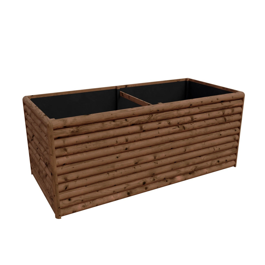 T&J Hochbeet Daniel aus Holz in Braun, B/T/H: 187 x 87 x 77 cm - Bild 2