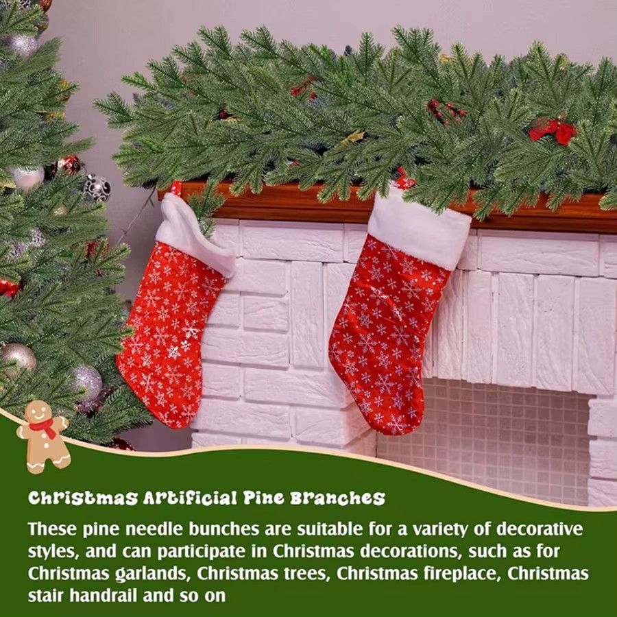 Smr Künstliche Pflanzen in Grün als dekoratives Zubehör für Weihnachten, Hochzeit und Outdoor-Dekoration - Bild 5