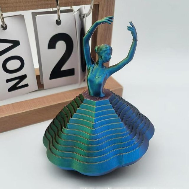 S Stressabbau Drehspielzeug, tanzende Ballerina Fidget Toy - Bild 1