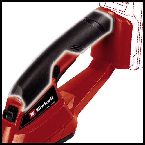 Einhell Akku-Grasschere GC-CG 18/1 Li-Solo Power X-Change, 18V, rot - Bild 4