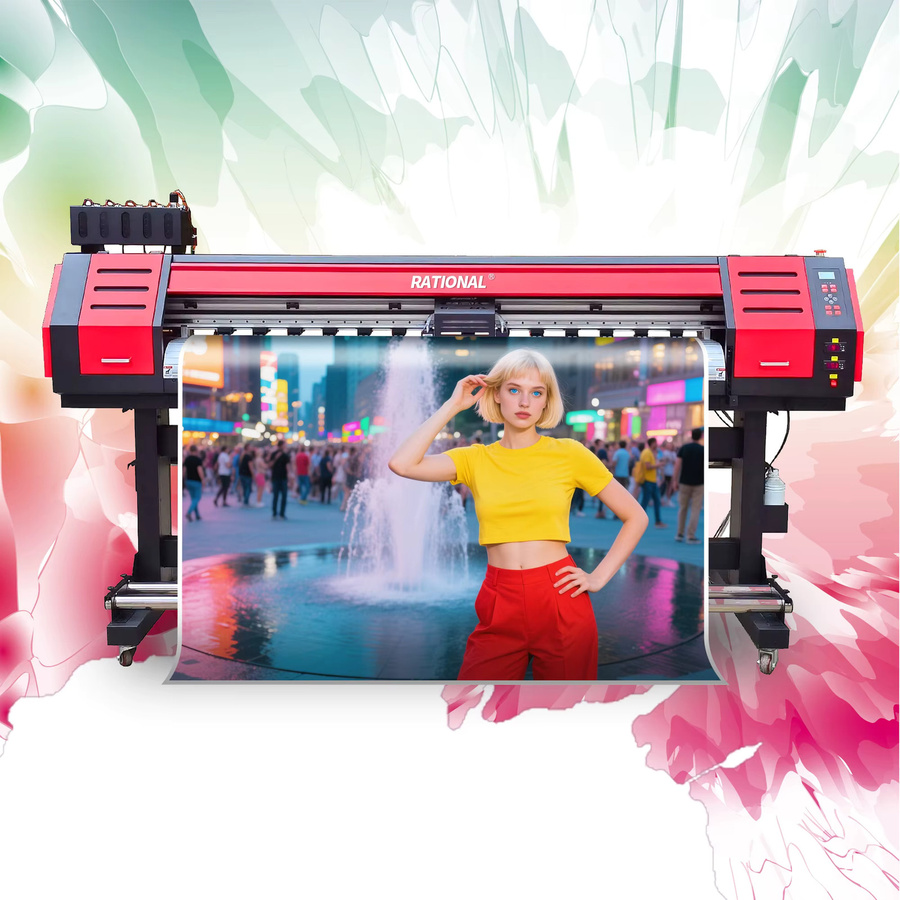 Eco Solvent XP600 Inkjet-Drucker für Banner, Aufkleber und Vinyl mit 1,8 m Druckbreite - Bild 2