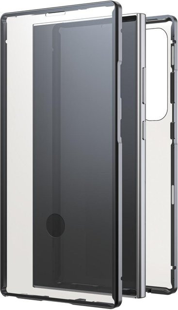 Samsung Galaxy S24 Ultra 360° Glass Cover Handyhülle in Schwarz und Transparent - Bild 1