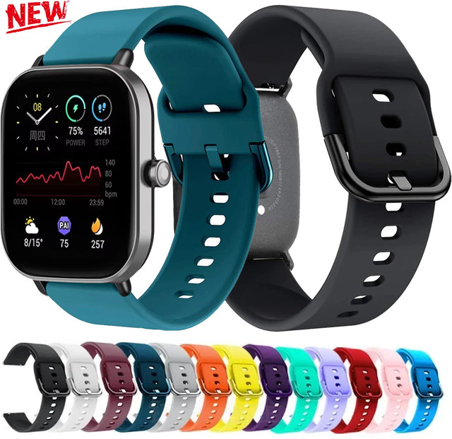 Uhrenarmband Silikon, 20 mm, Unisex - Bild 1