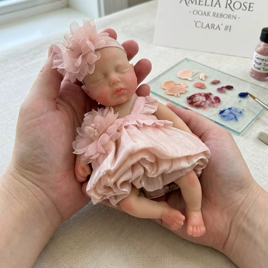 OtardDolls Loulou Silikon-Schlafpuppe, Silikon, Rosa / Pink - Bild 2