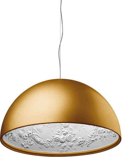 Flos Skygarden S1 Pendelleuchte in Gold matt mit LED und E27 Fassung - Bild 1