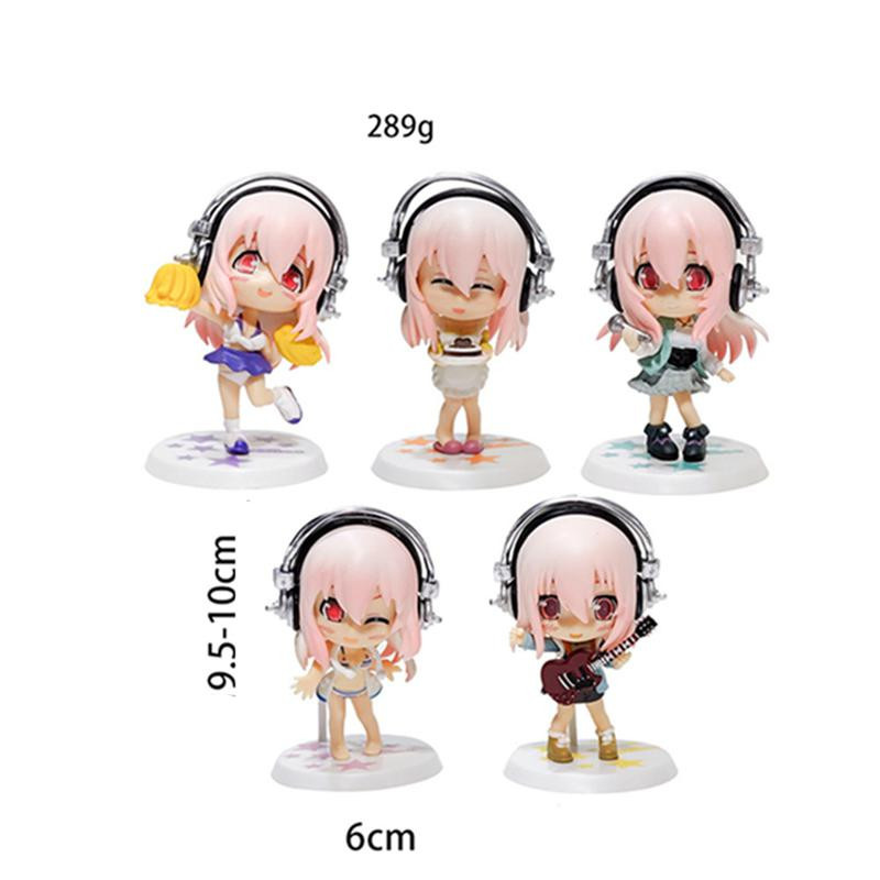 MIFEN Super Sonico Anime Figur Arbeits Badeanzug Q Version Puppen - Bild 2