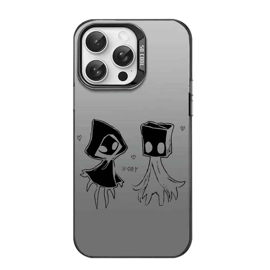 LittleS Game N-Nightmares Handyhülle für iPhone 17 16 15 14 13 12 11 Pro Max Air Multicolor Matte Laser Metallic Aurora - Bild 5