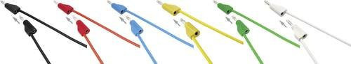 Voltcraft MSB-300 Messleitungs-Set mit 4mm Lamellensteckern aus Silikon, 12 Stück, Multicolor - Bild 1