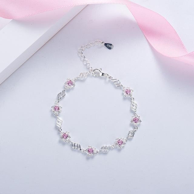 Wucifang Jewelry Armband, 925 Silber, Zirkonia, Damen - Bild 1