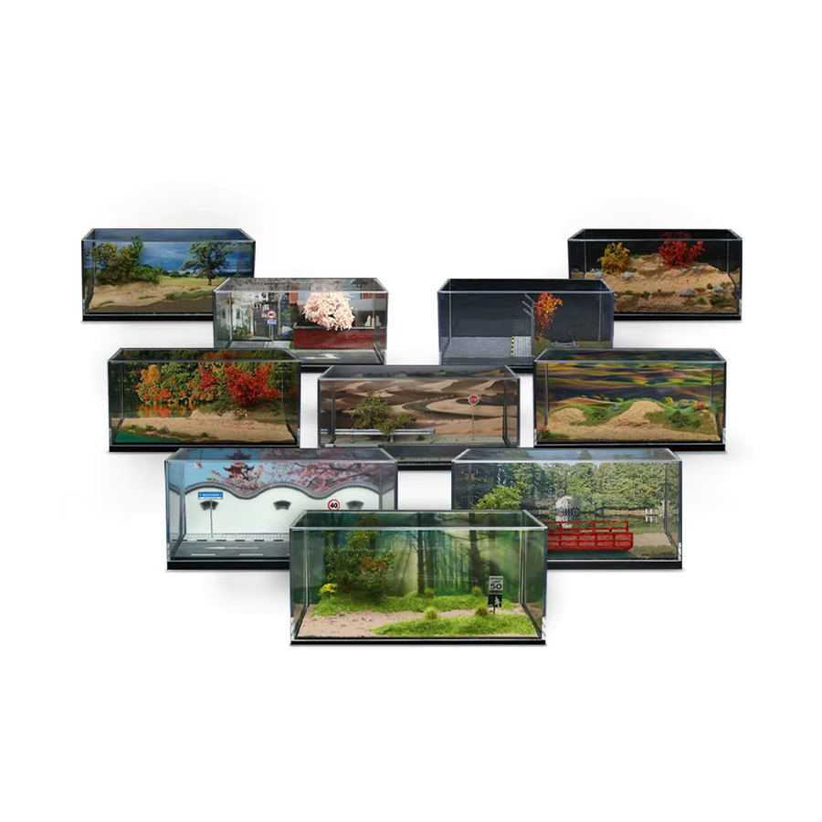 MoreArt Simulations-Diorama, Natur, Mini-Display-Modell, transparent - Bild 2