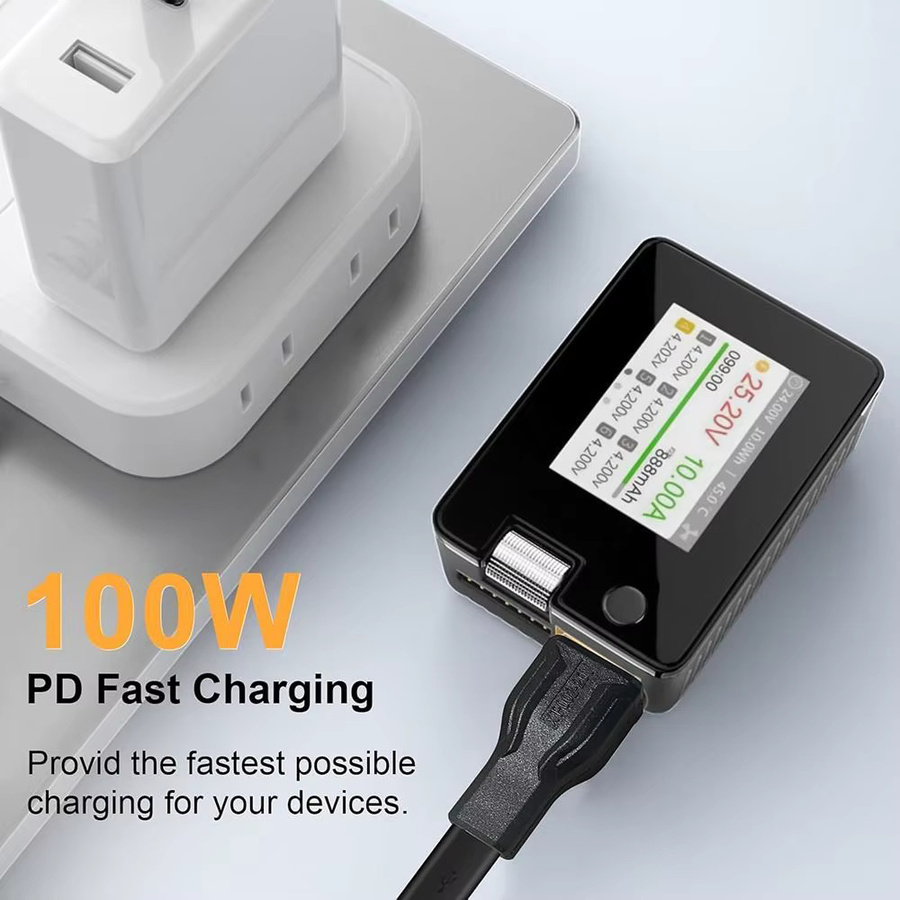 USB C auf XT60 Adapter 100 W 20 V/5 A Konverter XT60 auf EC5 Stecker auf Buchse in Schwarz - Bild 3