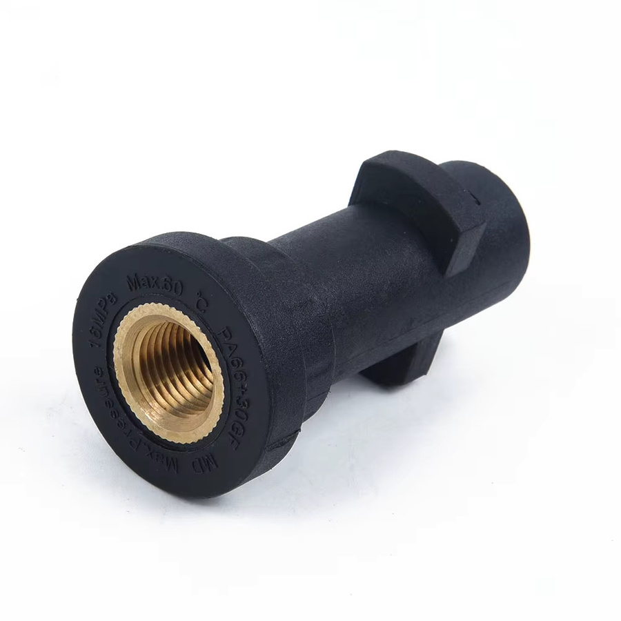VIBRATITE Hochdruckreiniger-Adapter Bajonett 1/4 für BSP-Schaumgeber Ersatzanschluss für K-Serie in Schwarz - Bild 2