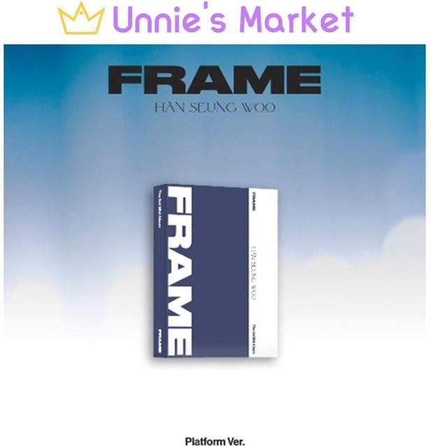 HAN SEUNG WOO (VICTON) - FRAME Plattform Version Musikalbum in Grau - Bild 1