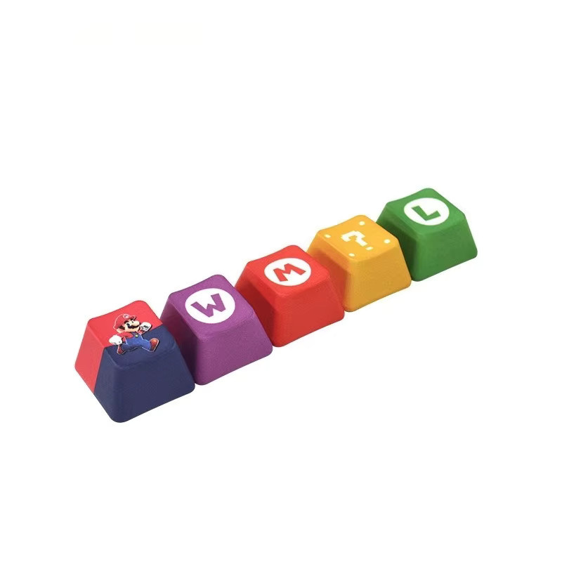 Bandai PBT-Tastenkappen im 5er-Set für Gaming-Tastaturen in Multicolor - Bild 2