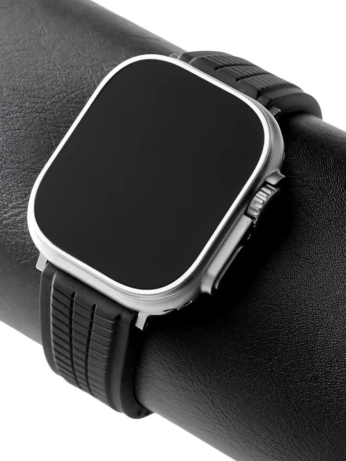 Crazyband Sportarmband Kautschuk, Unisex, Apple Watch 49 mm, 46 mm, 45 mm, 44 mm, 42 mm - Bild 7