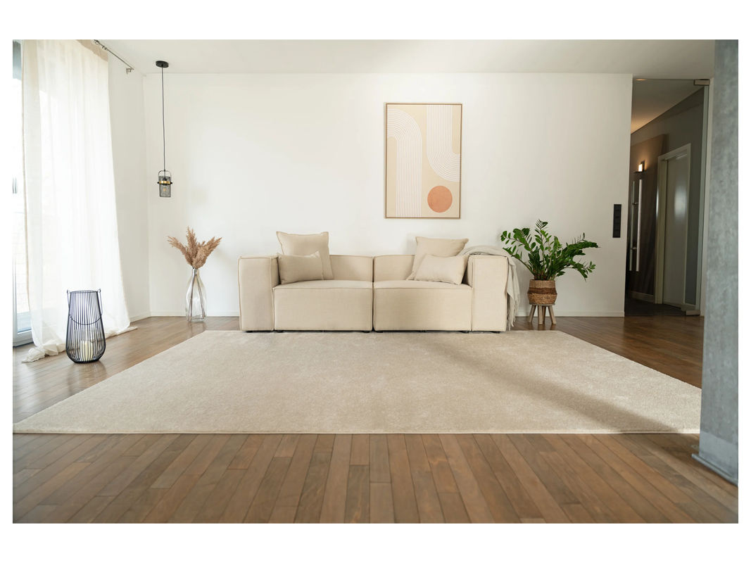 Home Deluxe Modulares Sofa VERONA in Beige, Polsterstoff und Schaumstoff - Bild 2
