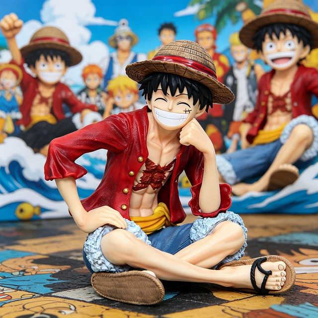 Bandai One Piece Monkey D. Luffy, Actionfigur, 13cm, PVC - Bild 1