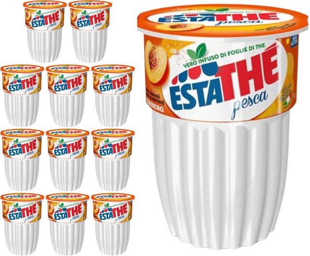 Estathe Limonade Pfirsich, 12 x 0,2 l - Bild 1
