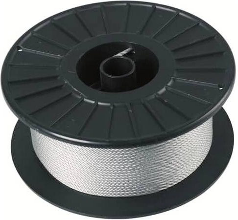 ABB 7TCA084220R0428 Stahldrahtseil aus Edelstahl in Silber - Bild 1
