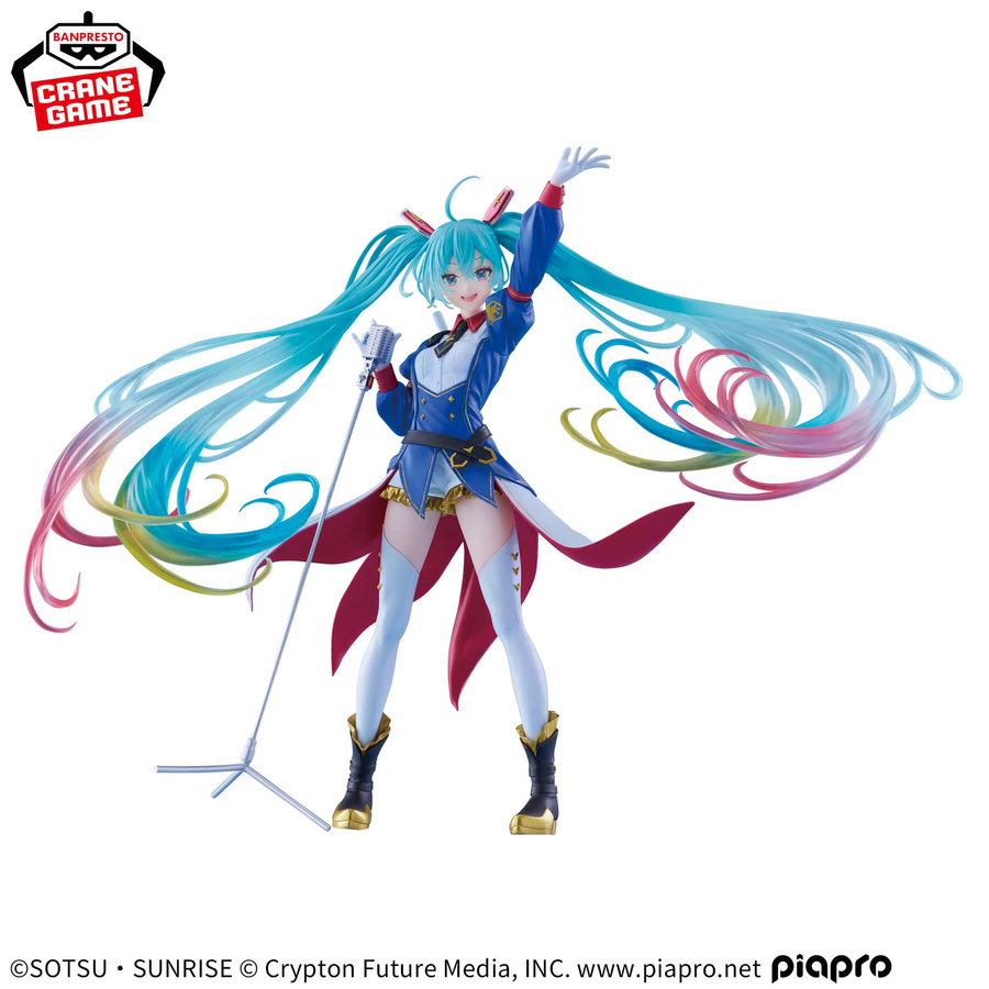 Bandai Spirits Banpresto Evolve Gundam 45th Anniversary x Hatsune Miku Kollaborationsfigur Anime-Modellspielzeug - Bild 4