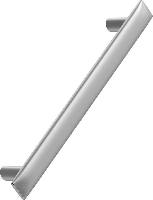 Furnipart Möbelgriff Flow La in Silber mit Edelstahl-Effekt, Breite: 16,0 cm, Tiefe: 19,6 cm - Bild 1