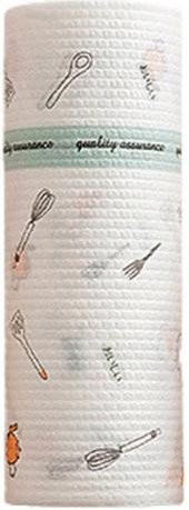 Houspace Küchenpapiertuch Waschbar, Lebensmittelqualität, Weiß, 20 x 20 cm - Bild 1