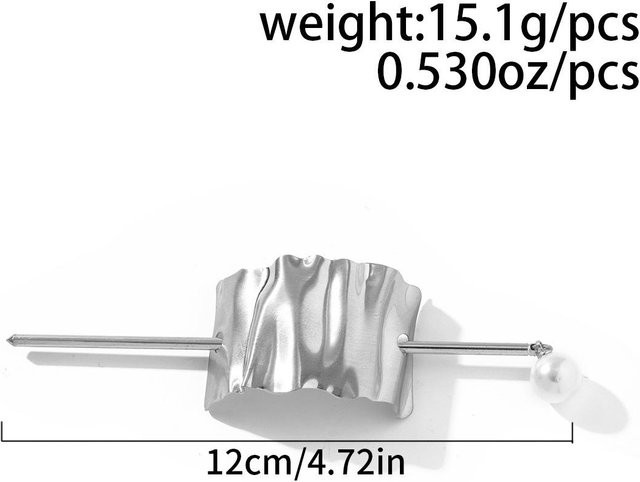 YULIN Haarstab, Gold Silber, Damen - Bild 1