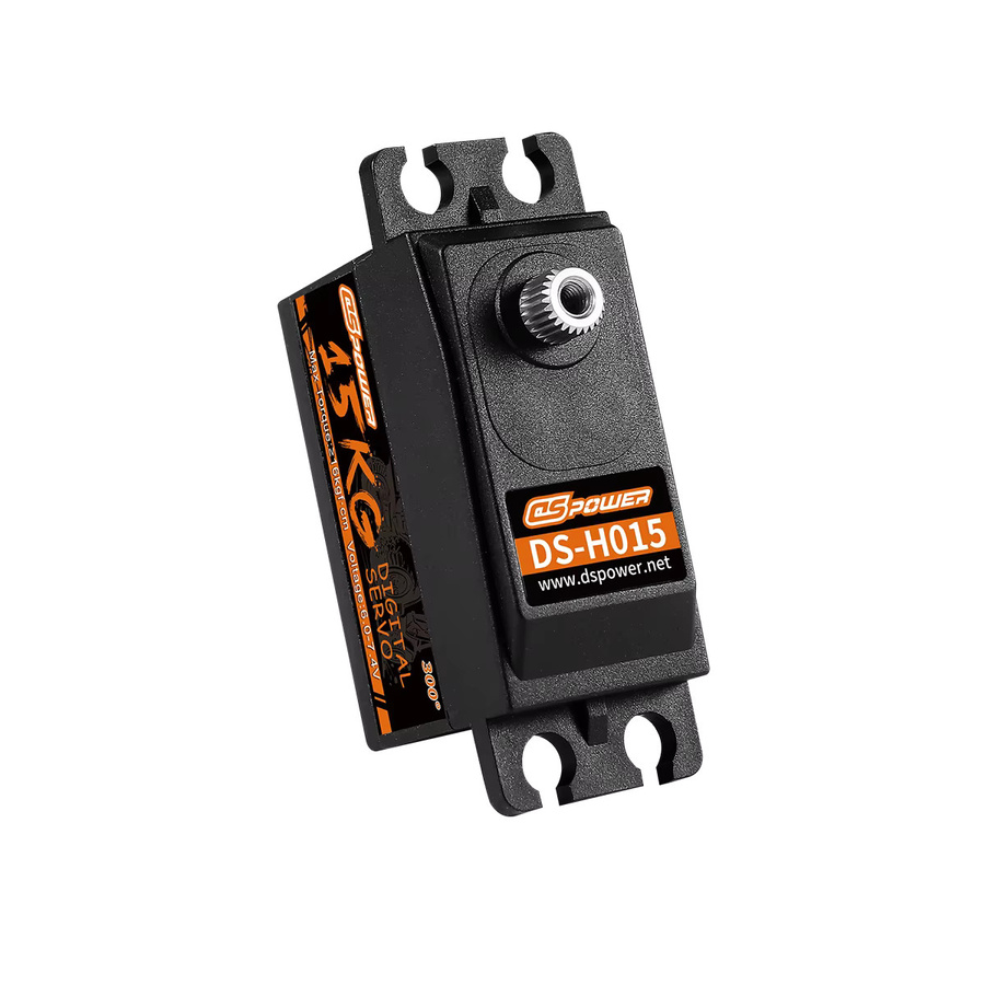 DSpower Digital Servo, Metallgetriebe, Low Profile, Schwarz - Bild 2