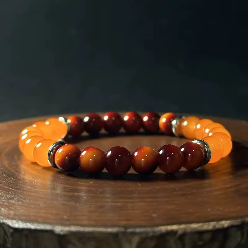 Mairuige Armband, Tigerauge, Jade, Bunt - Bild 2