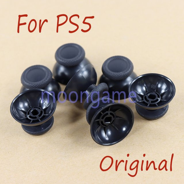60 Stück OCGAME Ersatz Analog-Joystick-Thumbsticks für PS5 Controller in Schwarz - Bild 1