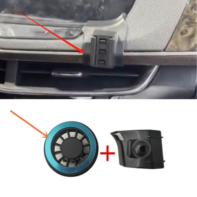 Magnetische Handyhalterung aus ABS-Kunststoff für Cadillac CT6 (Modelljahre 2016-2023) in Schwarz - Bild 1