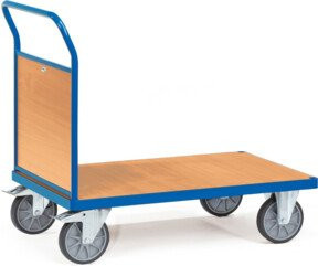 Fetra Stirnwandwagen 2512 in Blau mit TPE-Reifen und 600 kg Tragkraft - Bild 1