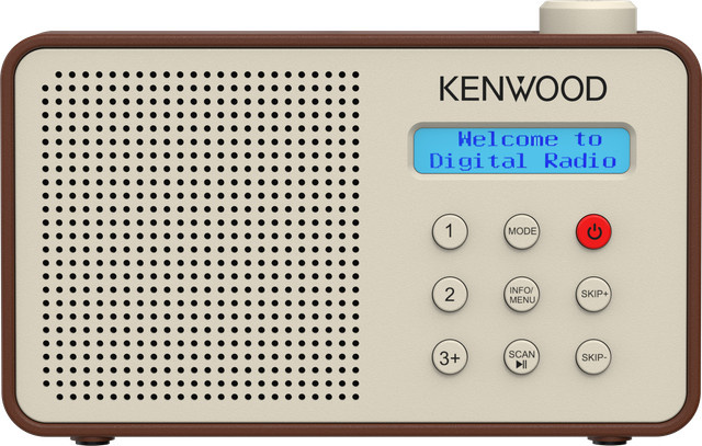 Kenwood Kofferradio CR-M25DAB-T DAB+ in Mokka Braun - Bild 1