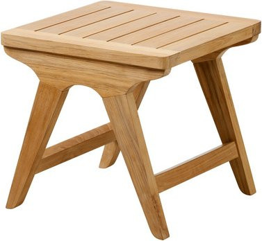 Cinas Loungetisch Eya aus Teakholz in Braun, B/T/H: 45 x 45 x 42 cm - Bild 1