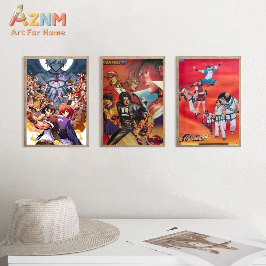 Kayou The King Of Fighters Arcade-Spiele Poster Wandkunst in Mehrfarbig - Bild 2