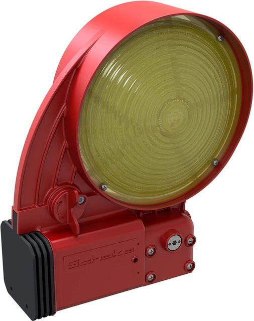 Schake Bast-Bakenleuchte PowerNox Warnleuchte Gelb mit einseitigem Lichtaustritt - Bild 1