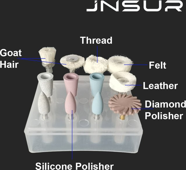 JNSUR Dental-Komposit-Set mit Low-Speed-Handstück und Polier-Set - Bild 1