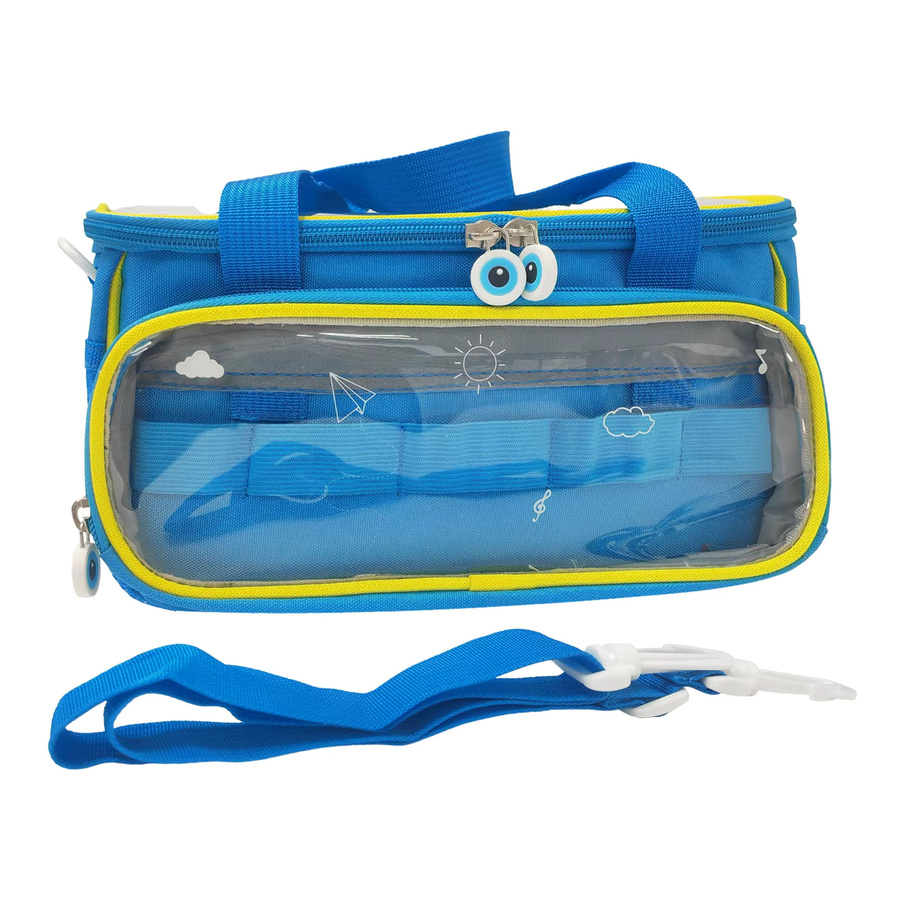 ALLOET Tragbare Reise-Aufbewahrungstasche mit Schultergurt als Organizer-Tasche für das Toniebox Starter-Set in Blau - Bild 4