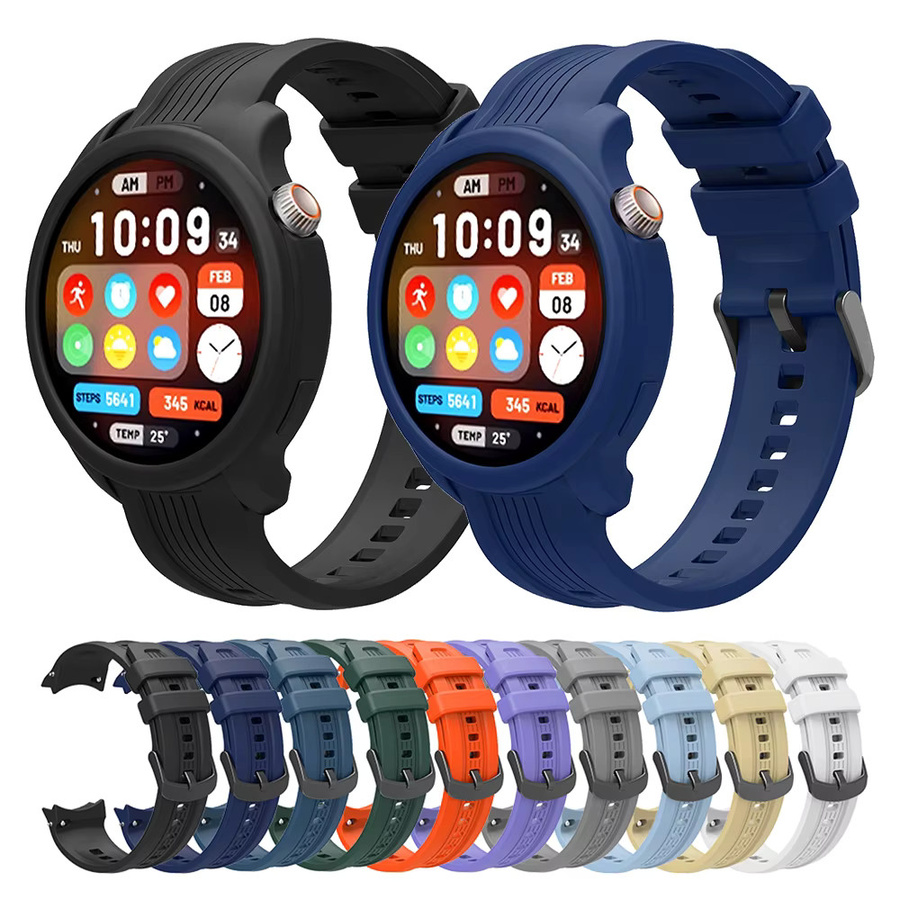 Huami Amazfit Balance Smartwatch Silikonarmband, Schwarz, Unisex - Bild 2