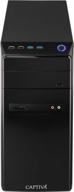 Captiva Power Starter R98-536 Desktop-PC in Schwarz mit AMD Ryzen 7 5700G, 8 GB DDR4, 500 GB SSD und WLAN - Bild 1